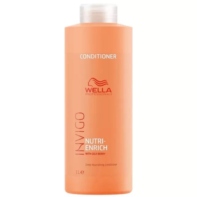 Baume Cheveux Secs WELLA Invigo Nutri-Enrich conditioner Nourrissante 1000ml