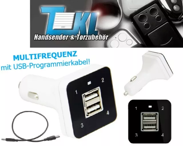 TKL CAR4 Handsender kompatibel zu Novoferm Mini-Novotron 522 Novotron 524 DESIGN