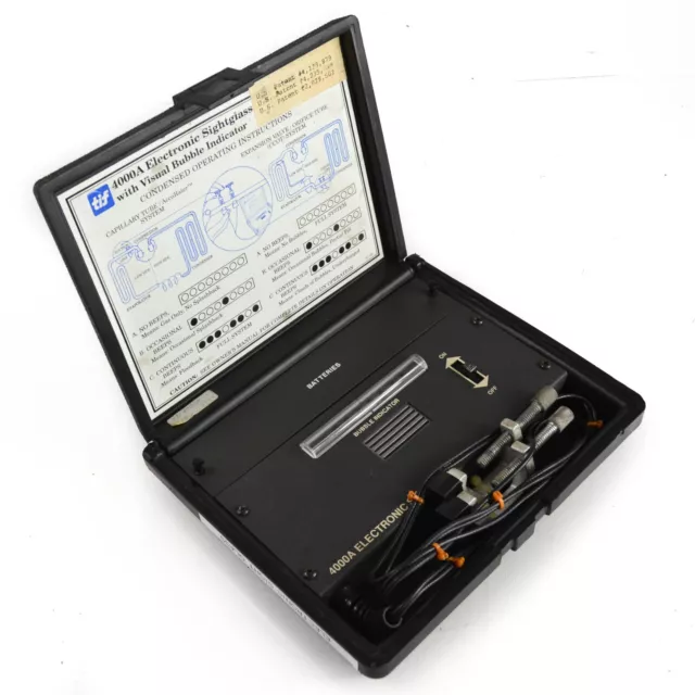 TIF 4000A Electronic sightglass with visual bubble indicator