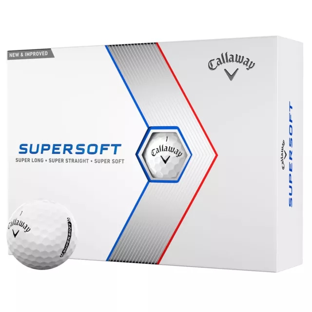 Callaway Supersoft  Golf Balls 1X12 Pack Brand New 2023 Model