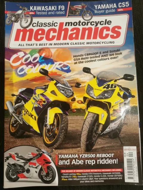 Classic Mechanics Magazine - April 2019 Suzuki GSX-R600 Kawasaki F9 Honda CB750K