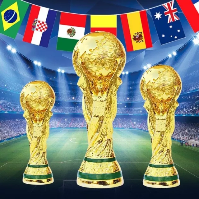 WORLD CUP 1:1 REPLICA TROPHY FULL SIZE 2022 Qatar Football Soccer Big Size