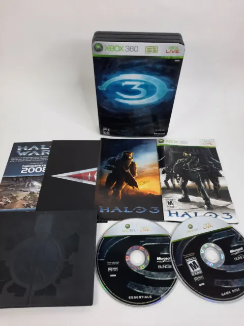 Halo 3 - Limited Collector's Edition Steelbook (Microsoft Xbox 360) Complete