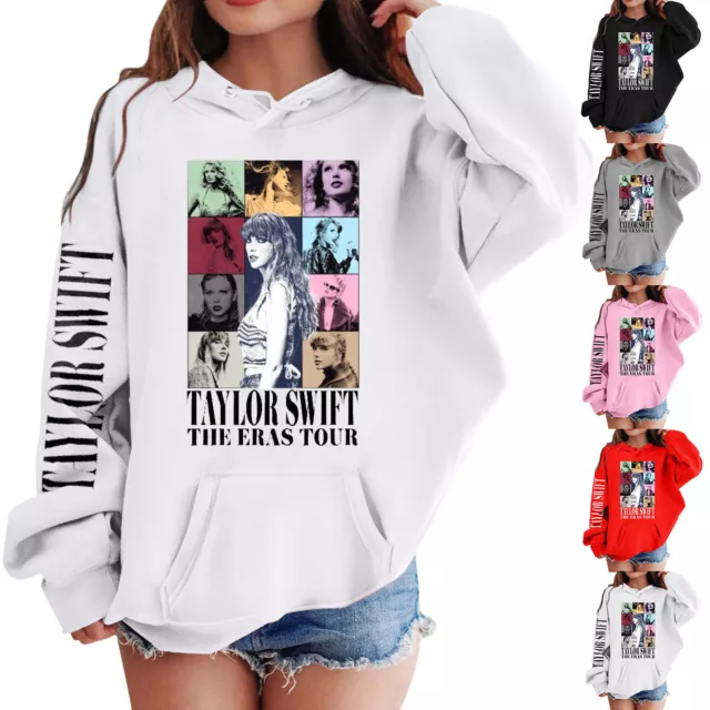 Pop Fan Kids Girls Hooded Sweatshirt Pullover Top Hoodies Loose Shirts Blouse 2