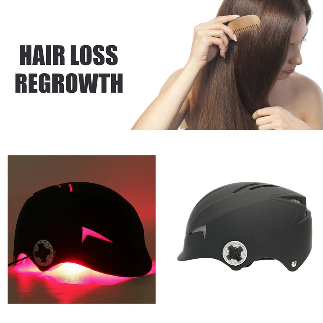 650nm Hair Loss Treatment Laser Cap Growth Regrowth Helmet Red Light Therapy
