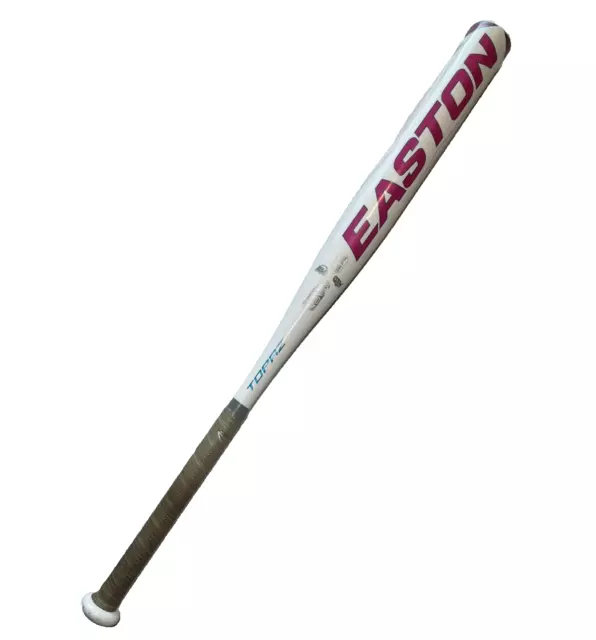 Easton Topaz ALX50 -10 Fastpitch Softball Bat 32/22 White Teal Pink ISF ASA NSA