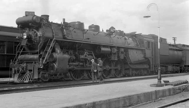 CN CANADIAN NATIONAL Railways Locomotive, Engine No 1334 Old Train ...
