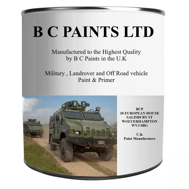 MILITARY VEHICLE PAINT Primers & Finishes in Military, MOD, Nato & Camo