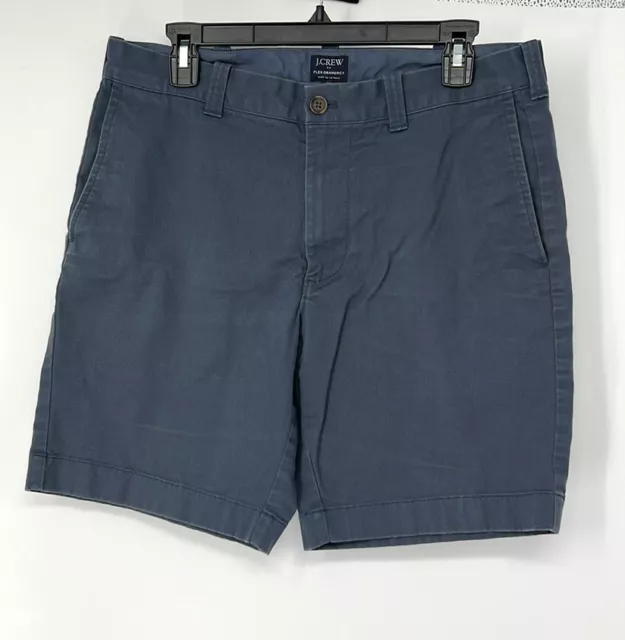 J. Crew Men’s Size 33 Gray Blue Flex Gramercy Chino Shorts