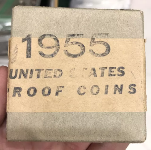 1955 Proof Set in Original Box Nice Coins Great Group READ DESCRIP