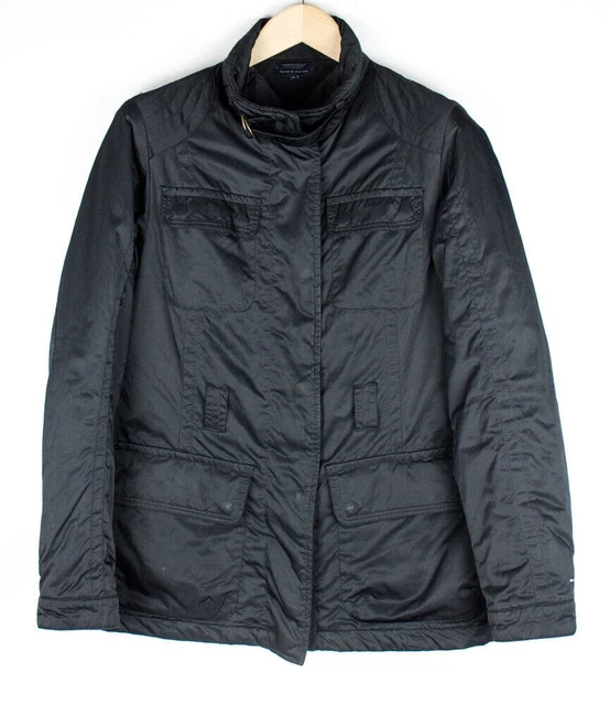 Veste Matelassée Chinoise Miss HELEN Rouge Fleurie Taille 1 - Occasion Très Bon état