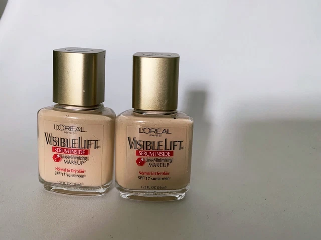 L'Oreal Visible Lift Line Minimizing Serum Inside 101 Light Ivory x 2 L'Oreal Visible Lift Line Minimizing Serum Inside 101 Light Ivory x 2