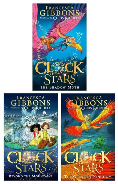 Francesca Gibbons Clock Of Stars 3 Books Collection Set Beyond the Mountains