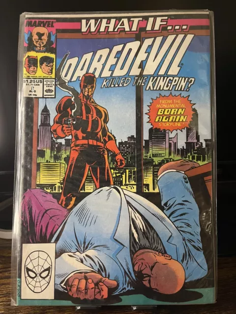 What if #2 (Marvel Comics, 1989) Daredevil Killed Kingpin