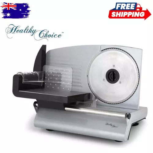 Electric Meat Slicer Food Slicing Machine for Bread Cheese Fruits Vegetable NEW*