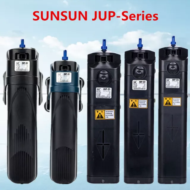 SUNSUN JUP-Series With UV Sterilizer Filter Recycle Pump 500/800 L/H Fish Tank