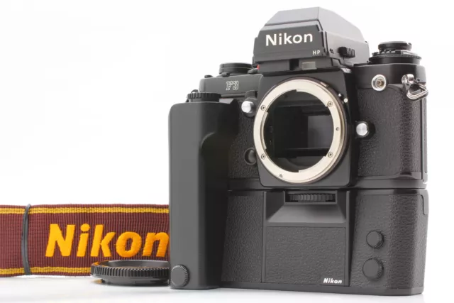 [N COMO NUEVO con MF-14] Cámara fotográfica Nikon F3 HP SLR 35 mm + unidad de motor MD-14 de JAPÓN