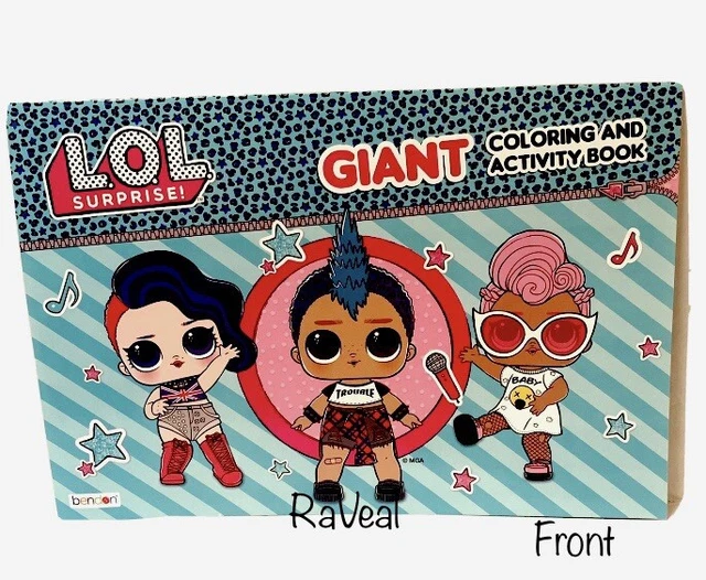 LOL SURPRISE GIANT Coloring and Activity Book Jumbo Giant Book EUR 9,35