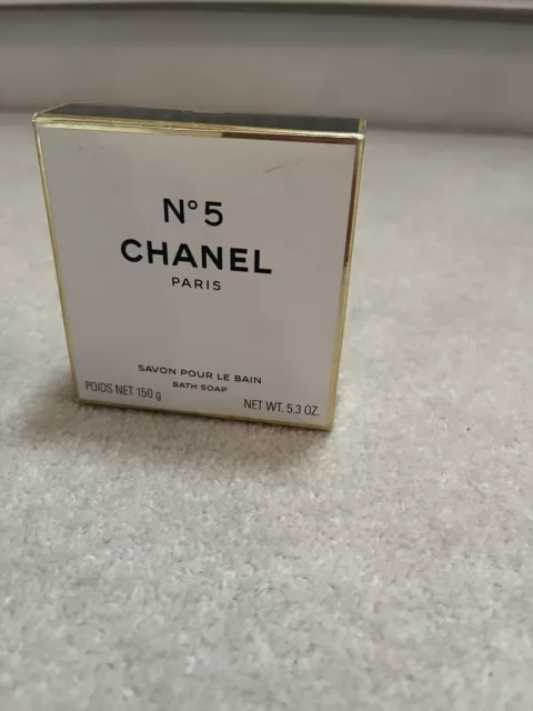 Sealed CHANEL No 5 Perfumed BATH SOAP LE Savon Pour Le Bain 150 g / 5.3 oz