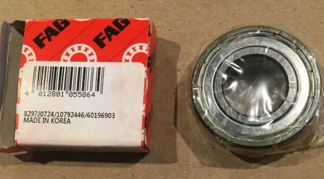 FAG 6004.2ZR.C3 Deep Groove Ball Bearing, Single Row, Double ShieldMetric NEW !!