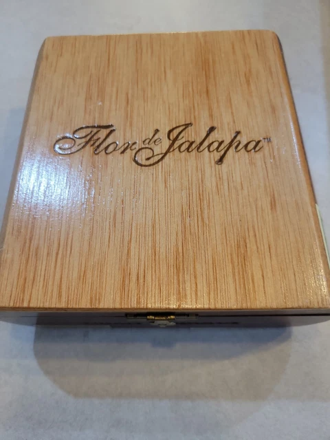 Flor de Jalapa Wooden Cigar Box