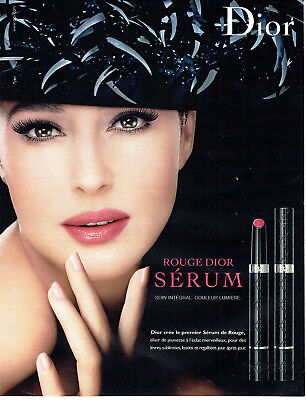 PUBLICITE ADVERTISING 2007  DIOR  cosmétiques le maquillage des défilés 