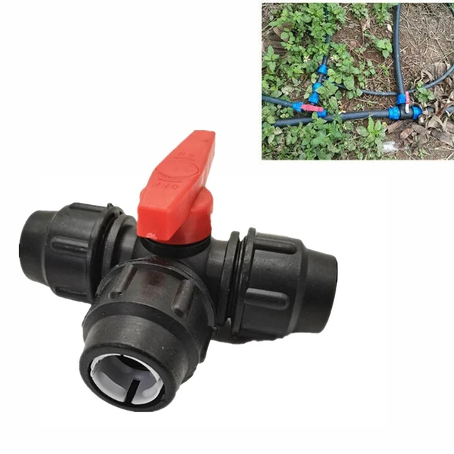 Nuevo Venta Caliente Adaptador de Agua Con Control 1 Pieza 20/25/32 Mm