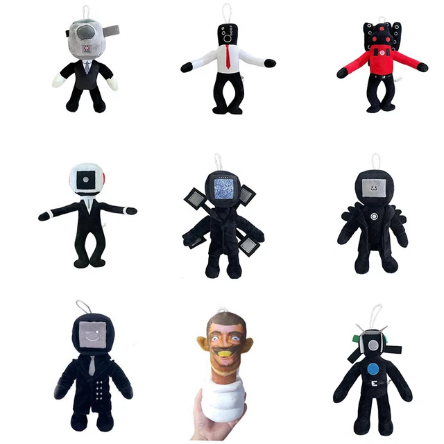 SKIBIDI TOILET TITAN Cameraman Plush Hilarious Stuffed Toy Decor Gifts