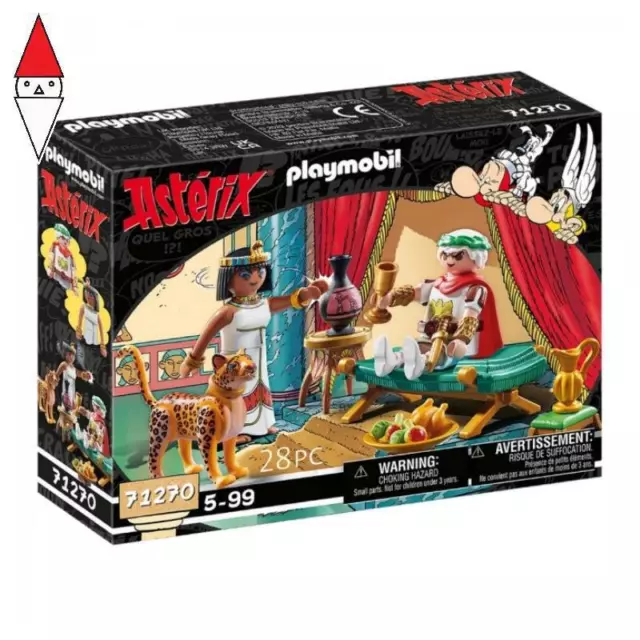 Costruzione Playmobil Asterix: Cesare E Cleopatra