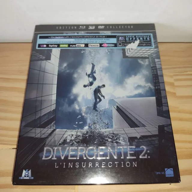 Divergente 2: L'insurrection 3D Édition collector [Blu-Ray 3D + 2D + DVD] - V...
