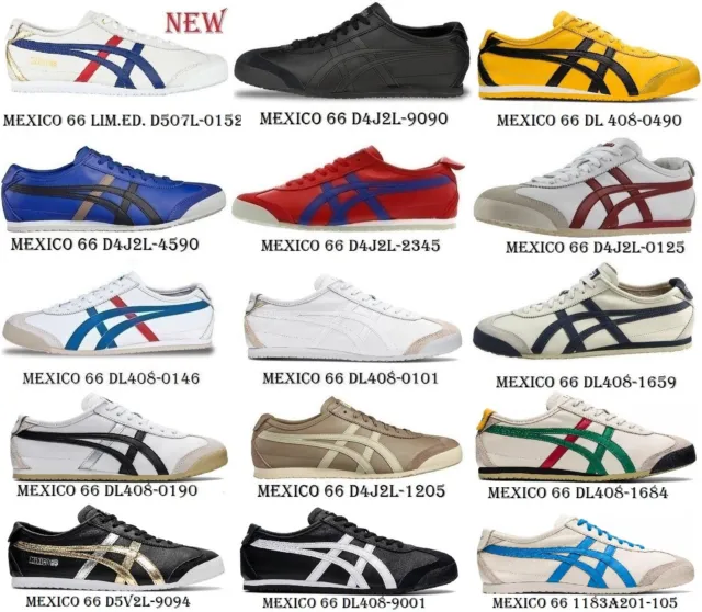 Chaussures Asics Onitsuka tiger mexico 66 Basket Cuir THL408 Mexique Homme Femme