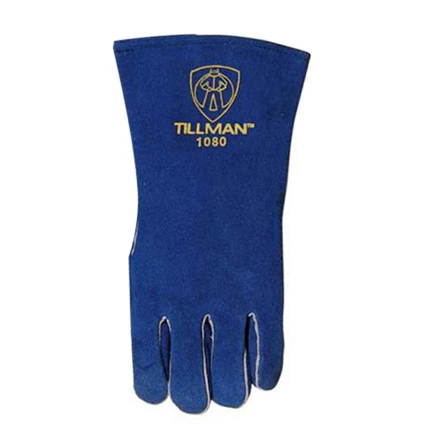 Tillman 1080 14" Prem. Split Cowhide Lined Welding Gloves Left Hand Only Large