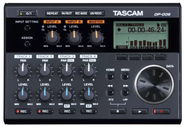 Tascam DP-006 6 Track Digital Pocketstudio (NEW) 2