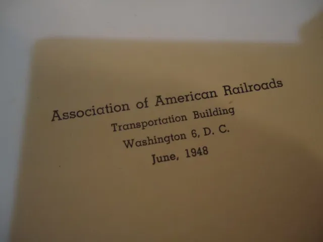 Lot of railroad train Items Vintage 1940's 1950's Quiz Development Ticket Jacket 8