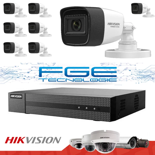 Kit Videosorveglianza Hikvision 8 Telecamere Hd Con Hard Disk 500gb - Foto 3