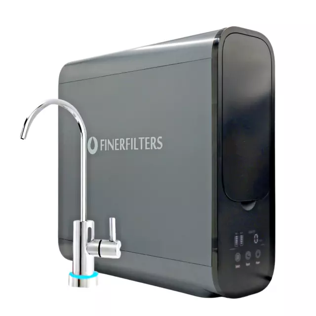 Tankless Reverse Osmosis System , Finerfilters 6-Stage , No Tank Needed-DFT8-600