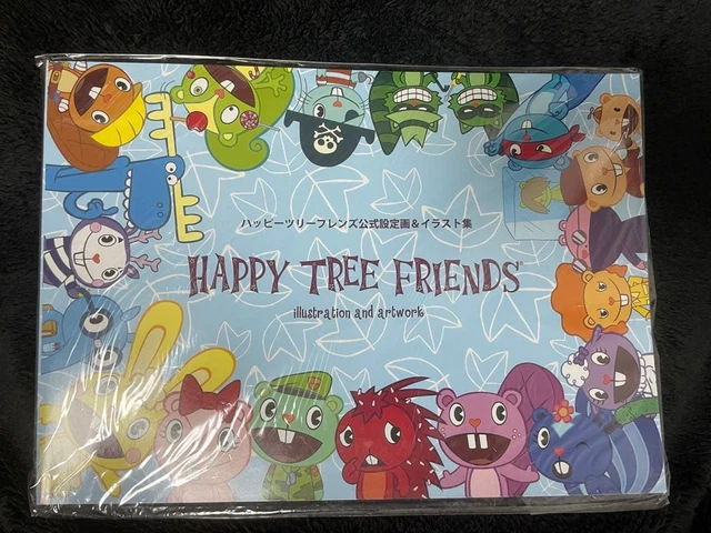 HAPPY TREE FRIENDS Official Setting Artworks Illustration Art Book