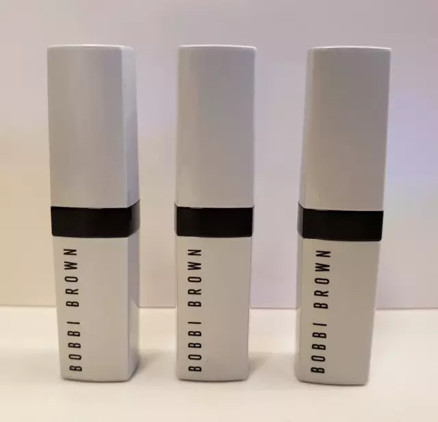 3X BOBBI BROWN Extra Lip Tint Tinted Balm BARE PINK 0.7g EACH Almost FS TOTAL