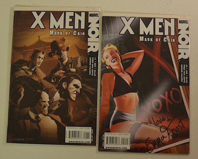 X-Men Mark of Cain Lot of 2 #1,2 Marvel Comics (2010) VF+ 1st Print Comic Books