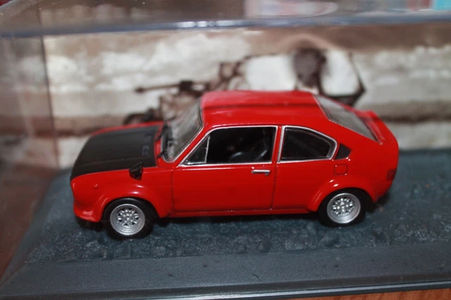Modellauto Alfa Romeo Alfasud 1974 blau KK-Scale 1:18 Metallmodell (Türen, Motorhaube... nicht