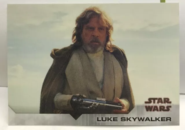 Luke Skywalker 2018 Topps Sur Commande Star Wars The Last Jedi #2 Sp 1 De 481 À