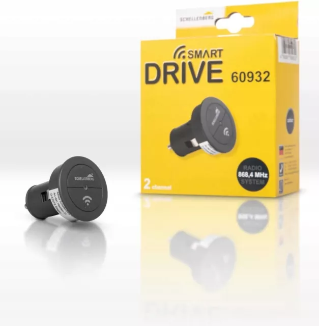 A3 Schellenberg 60932 puerta de garaje mando a distancia radio transmisor de coche Smart DRIVE