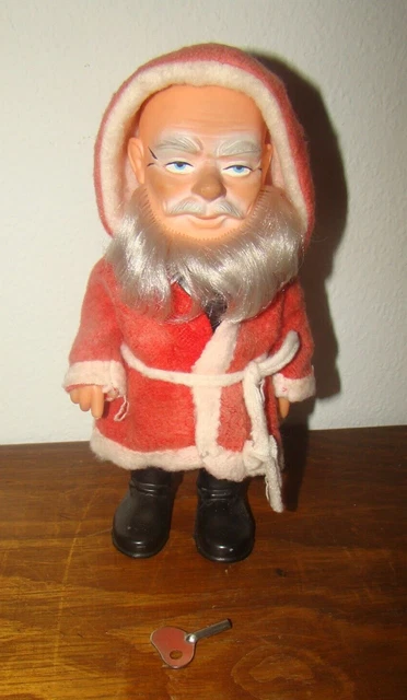 6 Weihnachts Aufziehspielzeuge - Schneemann & Weihnachtsmann Figuren Für Kinder