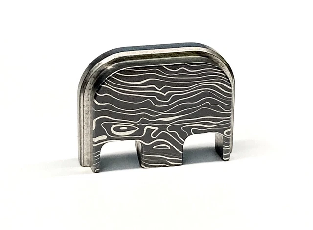 Custom TTANUM Glock Gen 1-5 Bllet Backplate, Slde Plate CNC