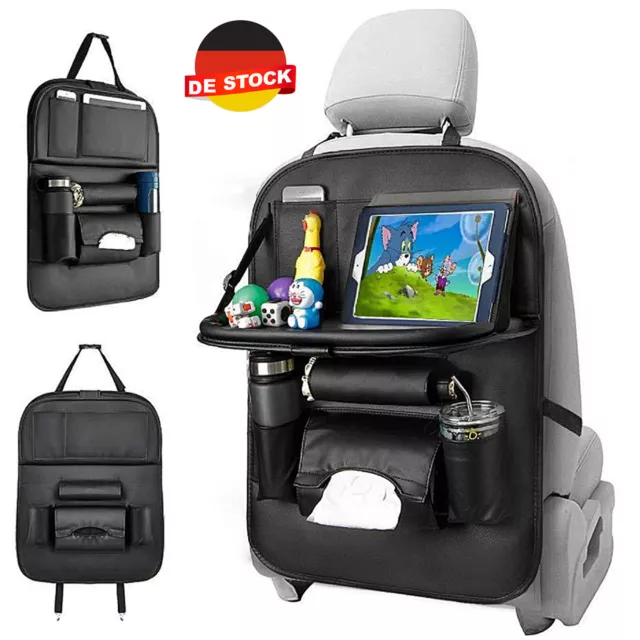 KFZ Rücksitz Multi Tasche Rücklehne Schutz Auto Organizer Aufbewahrung Fach；