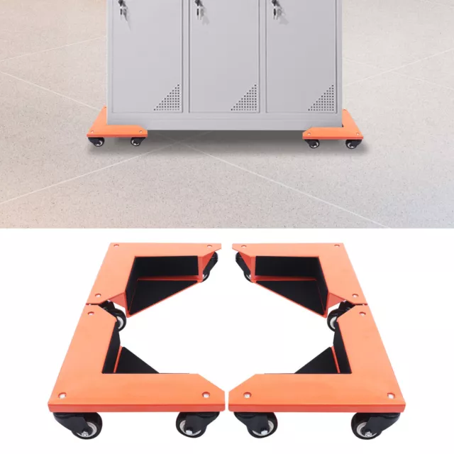 4Pcs Heavy Duty Moving Dolly Furniture Mover with Casters & 1 Pcs