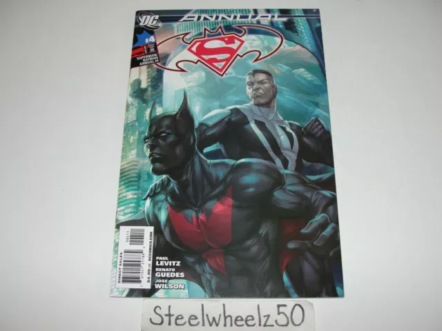 Superman Batman Annual #4 Comic DC 2010 1st Terry McGinnis Batman Beyond 1st Prt