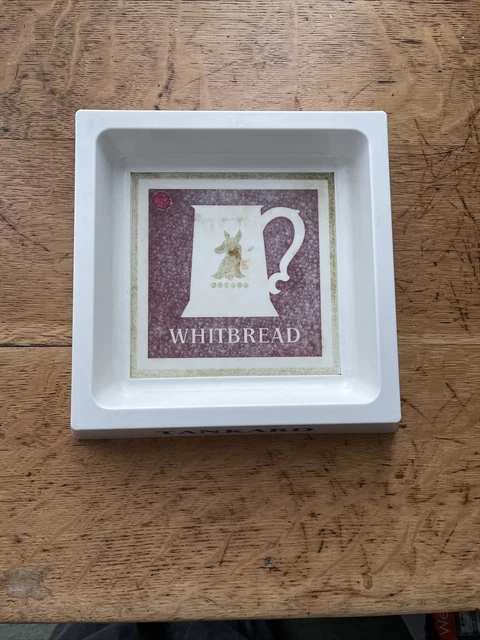 Whitbread Trophy Bitter | Large Ceramic Vintage Ashtray | Man Cave Breweriana