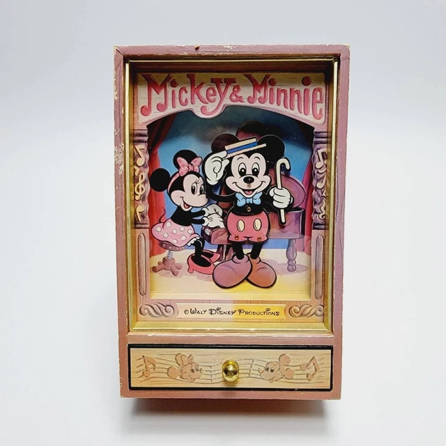 アンディー・ウォーホール　ミッキーマウス　オルゴール　ミュージックボックス DISNEY MICKEY MOUSE MUSIC BOX by LINDEN,ANDY WARHOL ART 1995