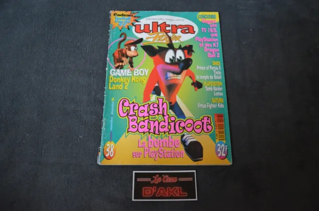 Magazine Jeux Vidéos Ultra Player n°38 - Crash Bandicoot Donkey Kong Land 2